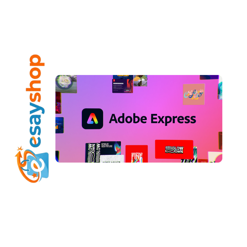 Adobe Express 12 Months Adobe Express Premium 12 mois – Image 1